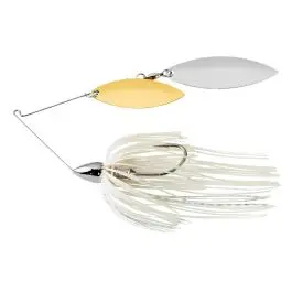 Spinnerbait War Eagle Nickel Frame 1/2 oz Double Willow – Señuelo de Pesca